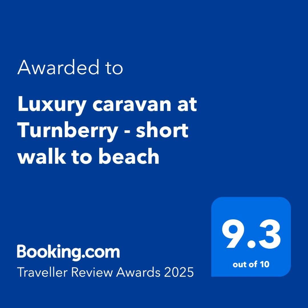 Luxury Caravan At Turnberry - Short Walk To Beach Girvan Exterior photo